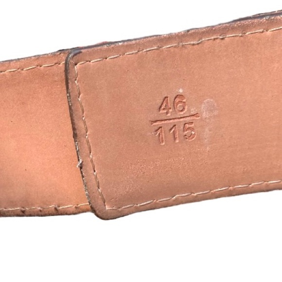 Louis Vuitton Checkerboard Belt Paris France 46/115 (S-1) - Picture 4 of 8